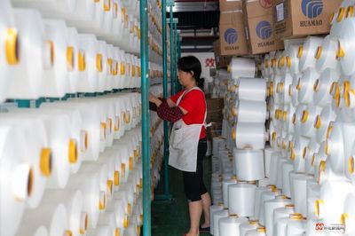 圖說懷化│帆布生產(chǎn)